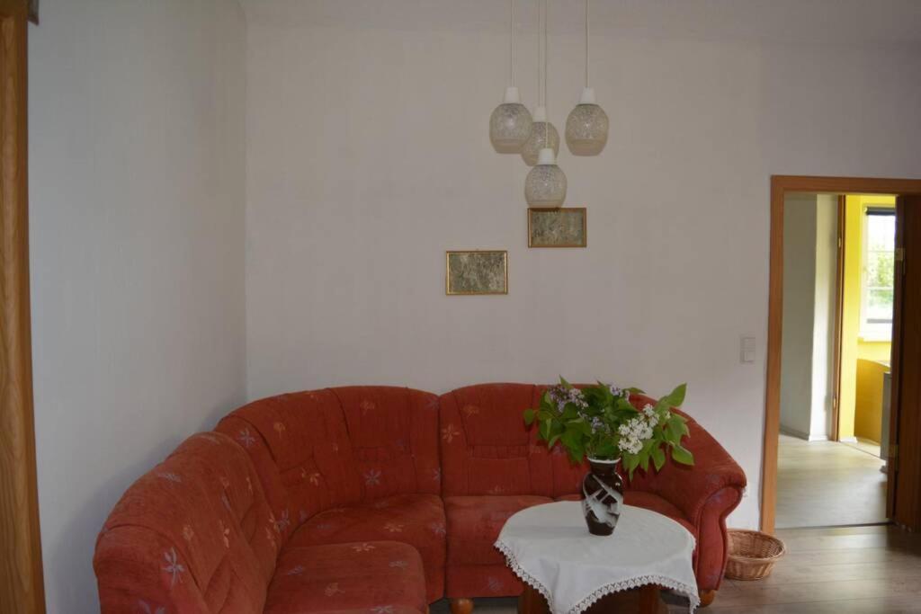 Ferienhaus Huethchen Eichhorst Dış mekan fotoğraf